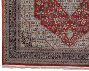 28221-Tabriz_Very_Fine_Handwoven_Traditional_Rug-9'0''x12'0''-India-1-Border