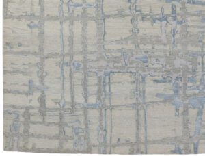 37708_KAN104A-Birchbark_Arctic_Tibetan_Wool_Silk_Rug-8'0''x10'0''-Nepal-1-Border