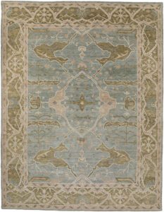 Tibetan Oushak Handwoven Rug