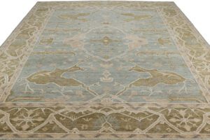 Tibetan Oushak Handwoven Rug
