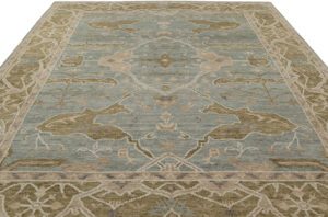 Tibetan Oushak Handwoven Rug