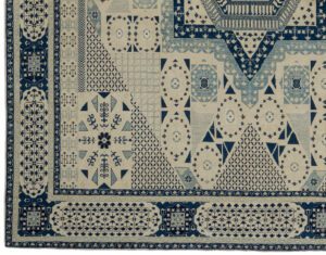 46861-Mamluk_Super_Fine_Luxe_Tribal_Handwoven_Rug-9'1''x12'0''-Afghanistan-1-Border