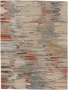 Tibetan Handwoven Himalayan wool Nepal Rug