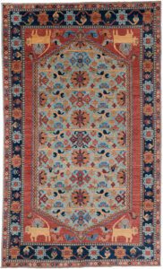 Afghan Qashqai Tribal Handwoven Rug