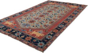 Afghan Qashqai Tribal Handwoven Rug