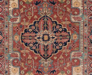 54534_NVA020J-Heriz_Luxe_Tribal_Handwoven_Rug-6'1''x8'1''-Afghanistan-1-Center