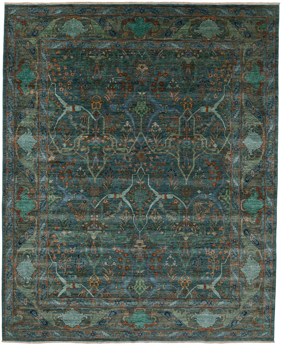 Afghan Gherous Tribal Transitional Handwoven Rug
