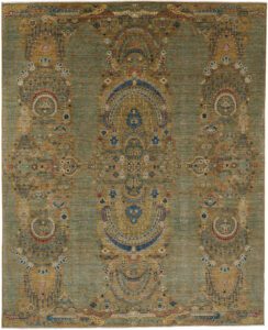 Afghan Mughal Super Fine Handwoven Rug