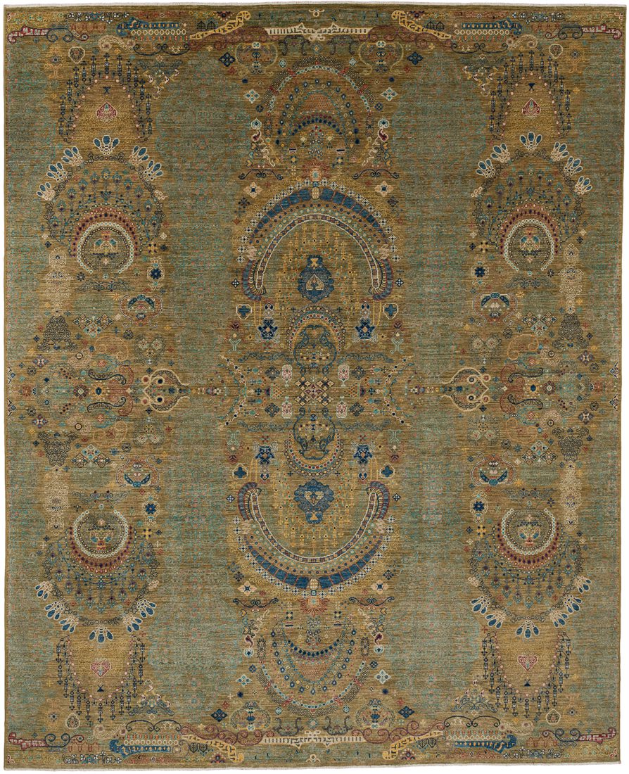 Afghan Mughal Super Fine Handwoven Rug