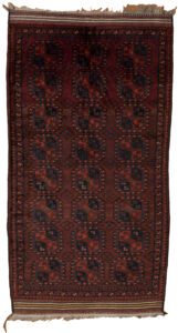 Antique Bokara Handwoven Rug