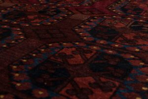 22958-Antique_Bokara_Fine_Handwoven_Tribal_Rug-4'2''x7'8''-Afghanistan-10