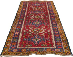 Vintage Persian Karaja Rug