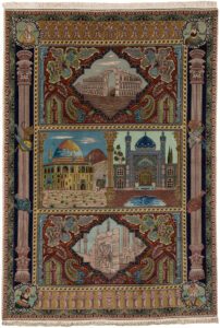 Persian Tabriz Fine Pictorial Handwoven Rug