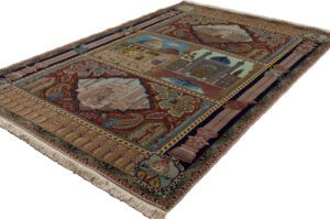 Persian Tabriz Fine Pictorial Handwoven Rug