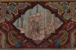 33173-Persian_Tabriz_Fine_Pictorial_Handwoven_Rug-6'0''x8'6''-Persia-7