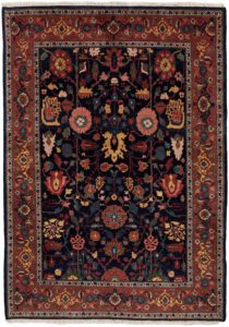 Persian Bidjar Village Handwoven Rug