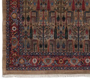 34655-Persian_Bidjar_Fine_Ultimate_Village_Rug-4'8''x7'3''-Iran-1-Border