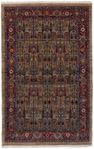 Persian Bidjar Village Handwoven Rug
