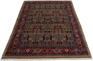 Persian Bidjar Village Handwoven Rug
