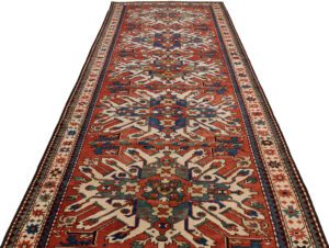 Turkish Village Kazak Handwoven Tribal Rug