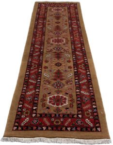 Persian Heriz Handwoven Tribal Village Rug