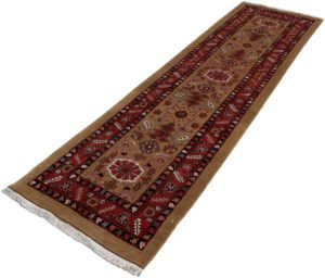 Persian Heriz Handwoven Tribal Village Rug