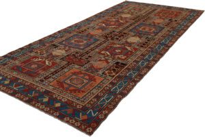 Turkish Shirvan Handwoven Village Rug