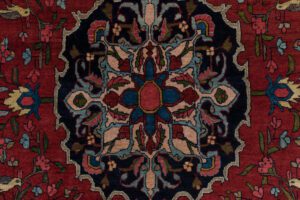 40473-Antique_Persian_Halvai_Bidjar_Fine_Handwoven_Rug-5'2''x8'5''-Persia-5