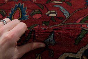 40473-Antique_Persian_Halvai_Bidjar_Fine_Handwoven_Rug-5'2''x8'5''-Persia-8