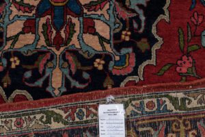40473-Antique_Persian_Halvai_Bidjar_Fine_Handwoven_Rug-5'2''x8'5''-Persia-9