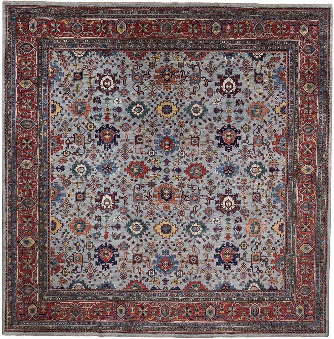 Harshang Handwoven Afghan Tribal Rug