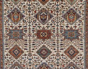 54553_BTR002A-Karaja_Handwoven_Tribal_Rug-8'10''x12'3''-Afghanistan-1-Center