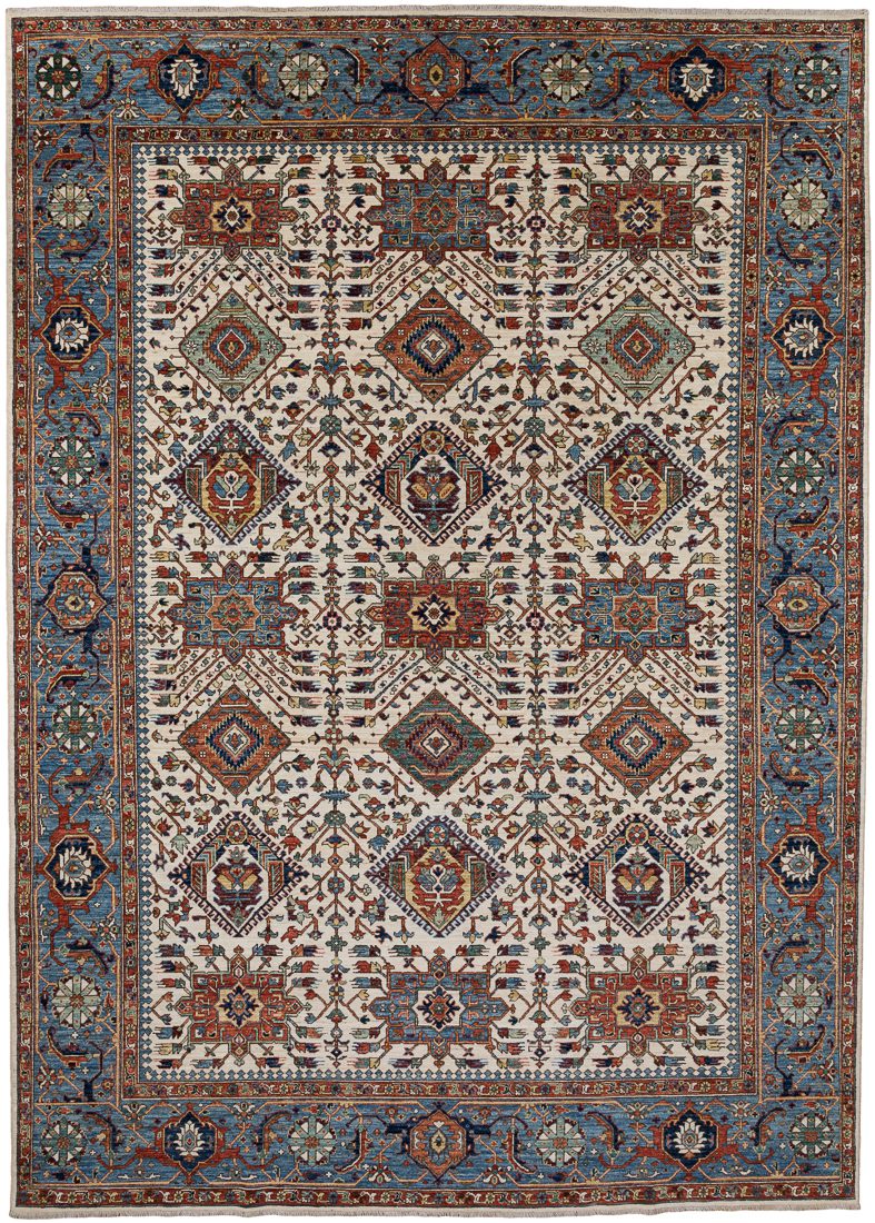 Afghan Karaja Handwoven Tribal Rug