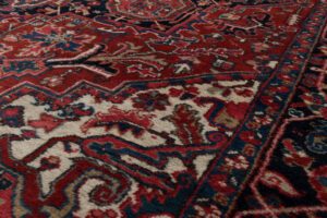 30438-Persian_Heriz_Semi-Antique_Handwoven_Rug-8'1''x11'9''-Persia-10