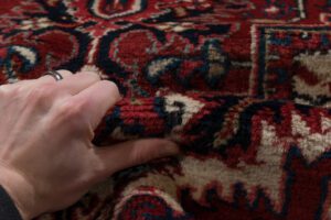 30438-Persian_Heriz_Semi-Antique_Handwoven_Rug-8'1''x11'9''-Persia-12