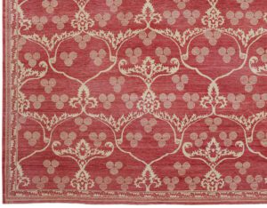 36705-Ottoman_Super_Fine_Antique_Reproduction_Handwoven_Rug-8'10''x11'4''-Afghanistan-1-Border