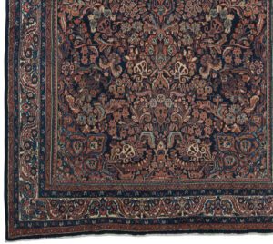 38442-Antique_Bibikabad_Fine_Handwoven_Rug-7'2''x16'11''-Persia-1-Border