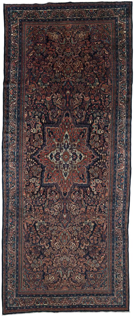 Antique Persian Bibikabad Rug
