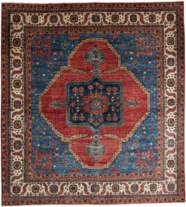 Afghan Bakshsaish Handwoven Tribal Rug
