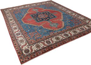 Afghan Bakshsaish Handwoven Tribal Rug