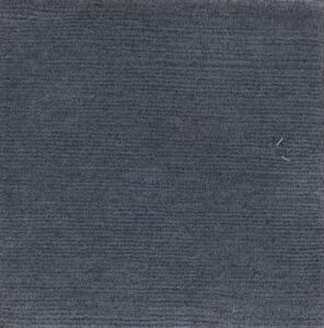 Modern Hand Knotted Lincoln Wool Solid Rug