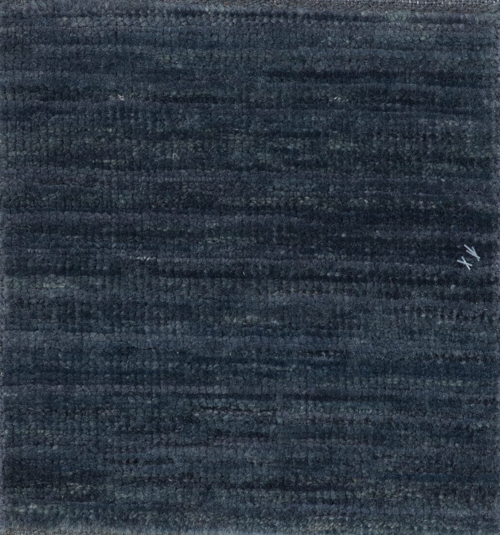Modern Hand Knotted Ghazni Wool Solid Rug