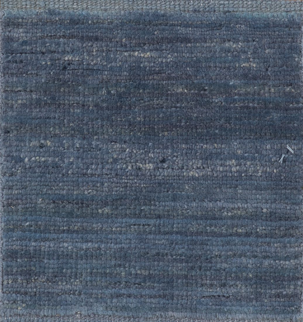 Modern Hand Knotted Ghazni Wool Solid Rug