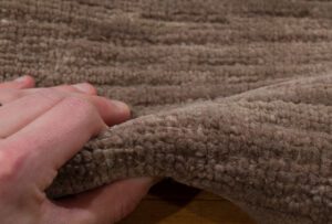 54476_ESW735D-Candor_Mocha_Knotted_Ghazni_Handwoven_Rug-1'0''x1'0''-India-3