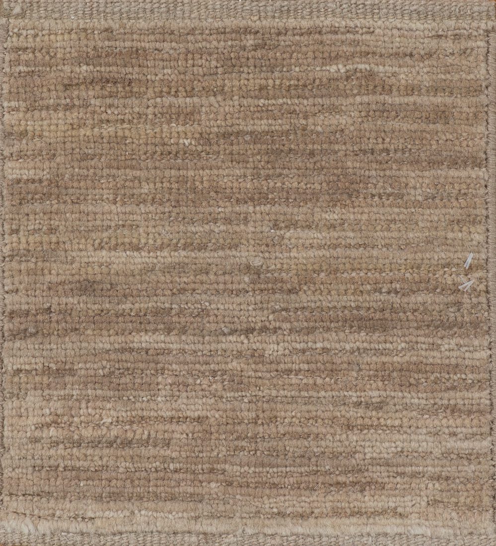 Modern Hand Knotted Ghazni Wool Solid Rug