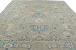 Afghan Heriz Transitional Handwoven Tribal Rug