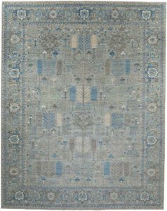 Afghan Bakshaish Transitional Handwoven Tribal Rug