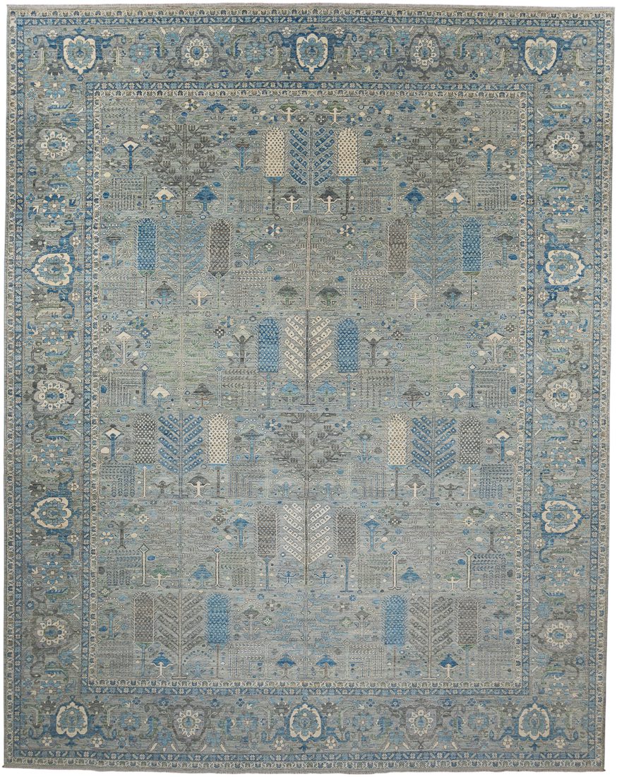 Afghan Bakshaish Transitional Handwoven Tribal Rug