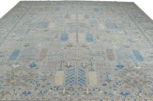 Afghan Bakshaish Transitional Handwoven Tribal Rug