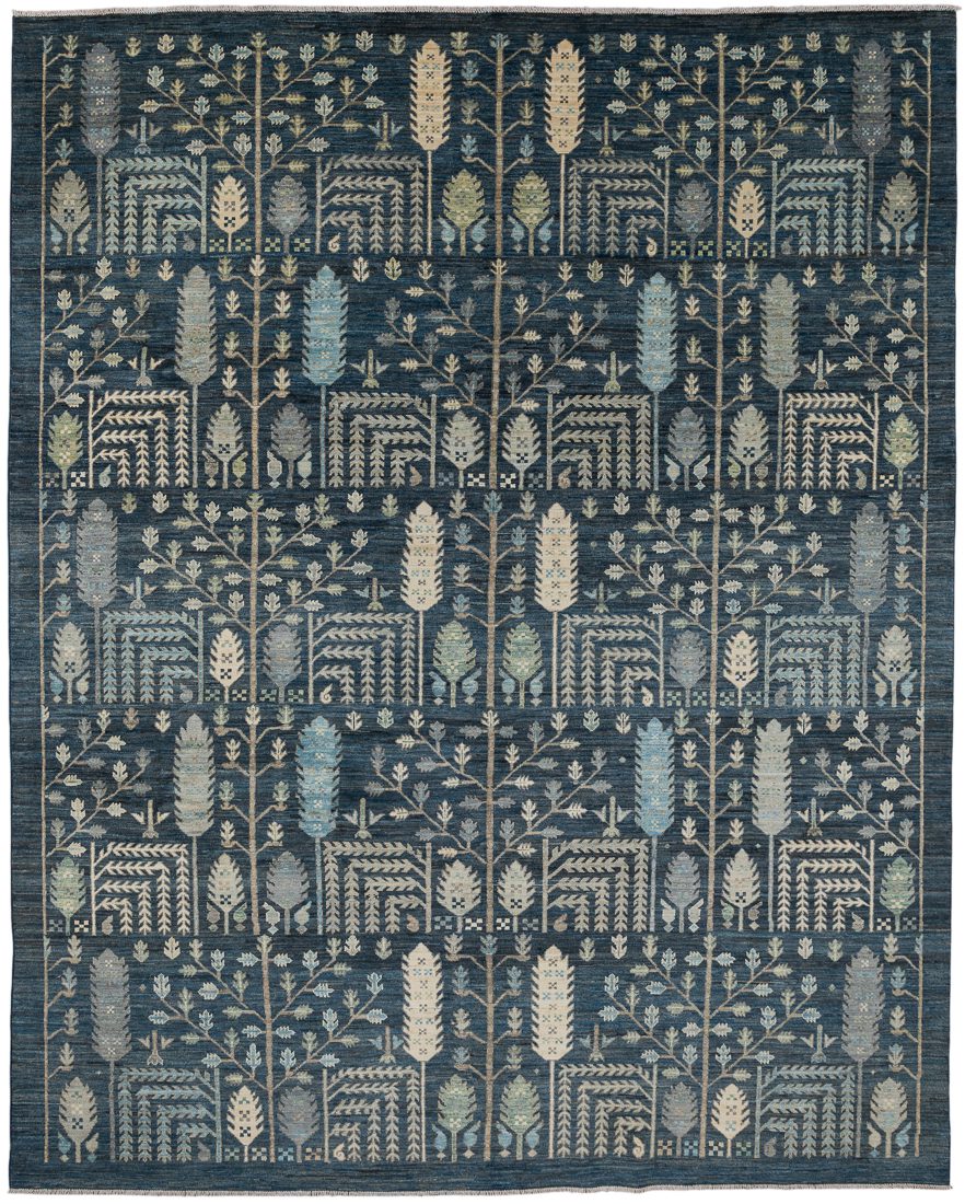 Afghan Bakshaish Transitional Handwoven Tribal Rug